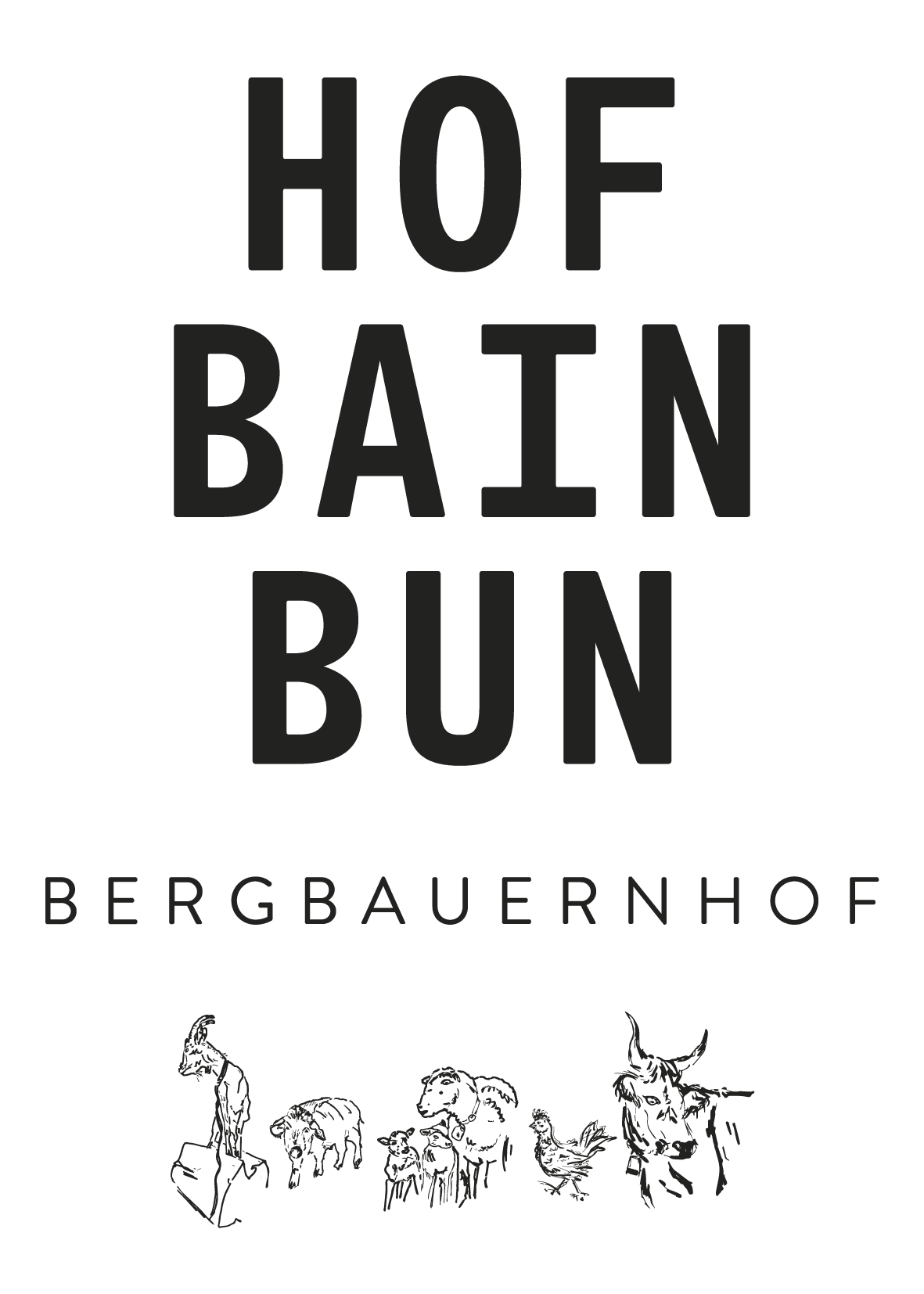 Bain Bun Master RZ Bain Bun mit Tieren sw